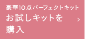 豪華10点パーフェクトキット
お試しキットを
購入
>